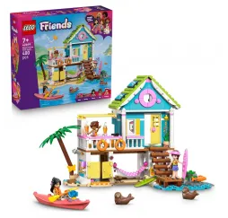 LEGO Friends Domek na plaży z fokami – klocki konstrukcyjne
