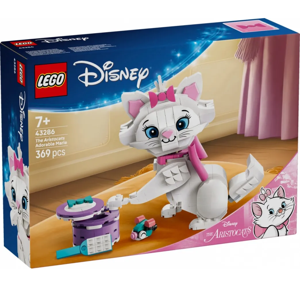 LEGO Disney Aryskotraci Urocza Marie – klocki konstrukcyjne 7+