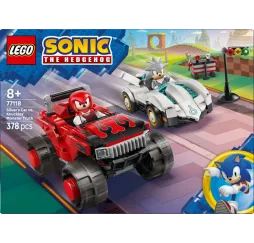 Sonic Silver vs Knuckles – LEGO klocki konstrukcyjne dla dzieci 8+