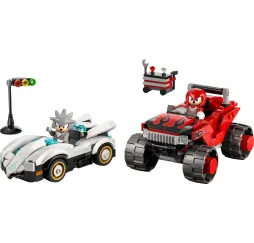 Sonic Silver vs Knuckles – LEGO klocki konstrukcyjne dla dzieci 8+