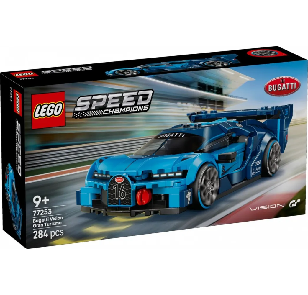 LEGO Speed Champions Bugatti Vision GT – klocki konstrukcyjne 9+