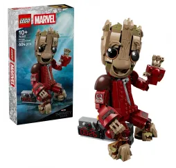Groot w stroju Ravagera – LEGO Marvel klocki konstrukcyjne 10+