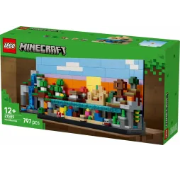 LEGO Minecraft Minibiomy – klocki konstrukcyjne dla 12+