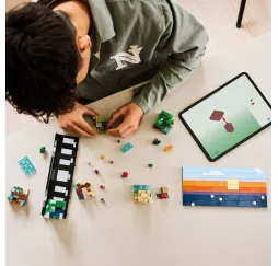 LEGO Minecraft Minibiomy – klocki konstrukcyjne dla 12+