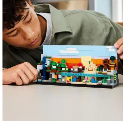 LEGO Minecraft Minibiomy – klocki konstrukcyjne dla 12+