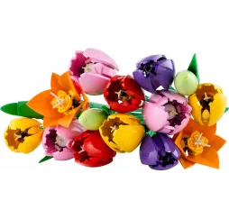 LEGO Botanicals Bukiet tulipanów – klocki konstrukcyjne dla dorosłych