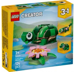 LEGO Creator Żółw i lilia wodna – klocki konstrukcyjne 7+