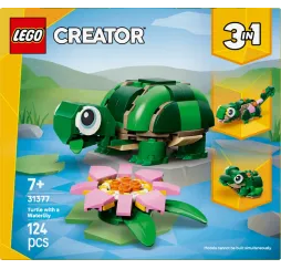 LEGO Creator Żółw i lilia wodna – klocki konstrukcyjne 7+