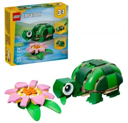 LEGO Creator Żółw i lilia wodna – klocki konstrukcyjne 7+