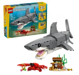 LEGO Creator Groźny rekin i skarb – klocki konstrukcyjne 8+