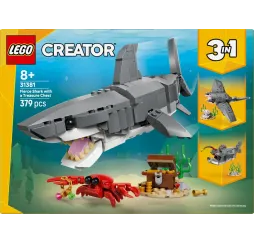 LEGO Creator Groźny rekin i skarb – klocki konstrukcyjne 8+