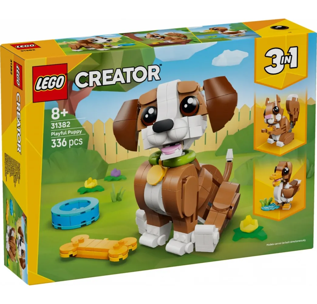 LEGO Creator Urocze zwierzątka psotny szczeniaczek – klocki