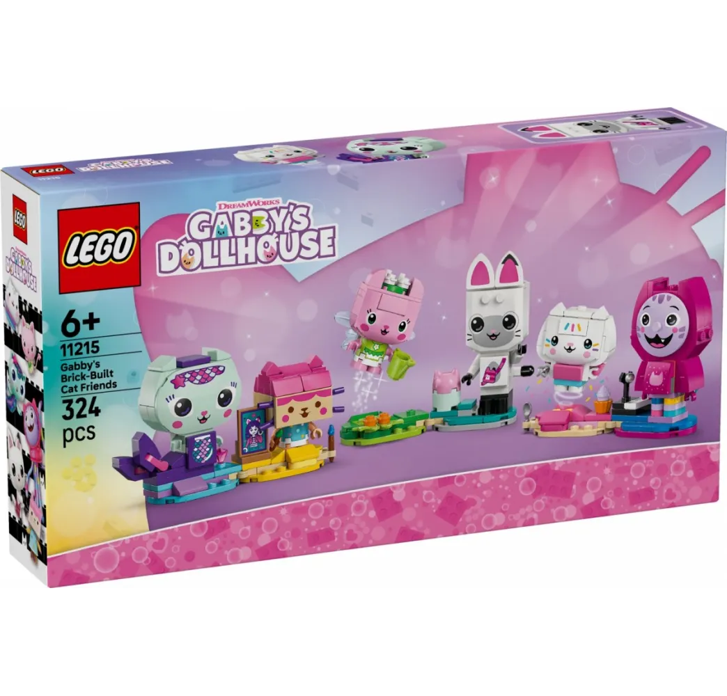 Koci Domek Gabi LEGO – klocki konstrukcyjne dla dzieci 6+