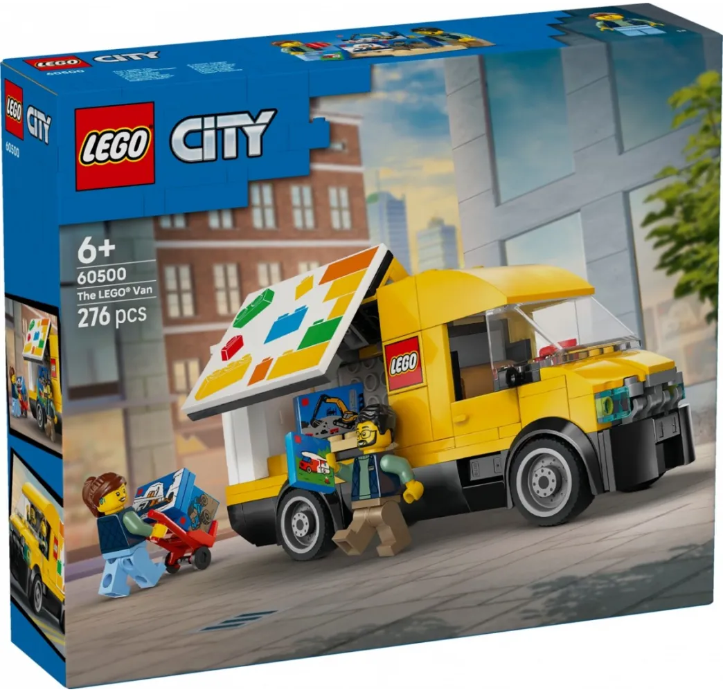 Klocki City Furgonetka LEGO – zestaw konstrukcyjny dla dzieci 6+