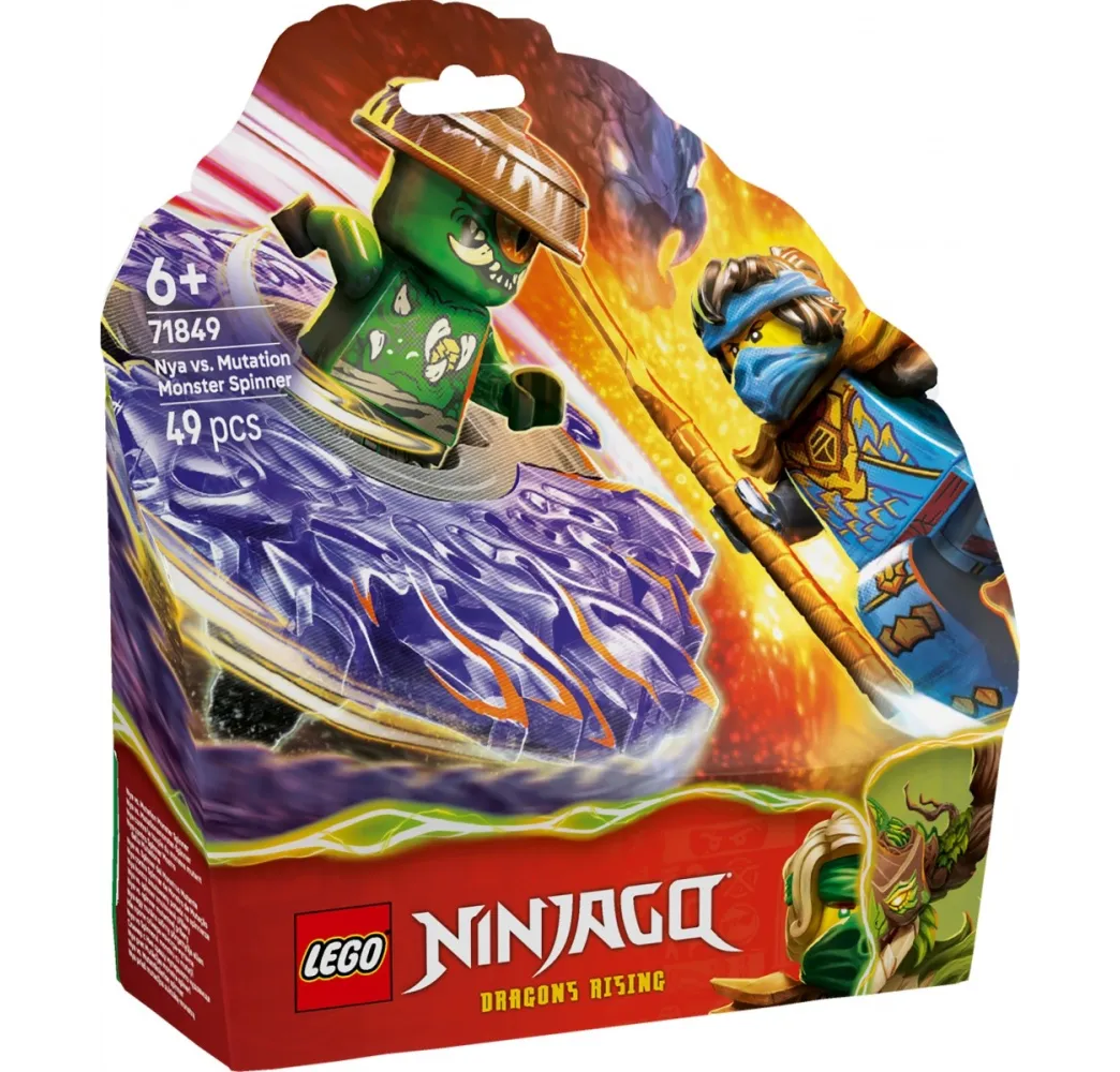 LEGO Ninjago Nya kontra potwór – klocki konstrukcyjne dla dzieci