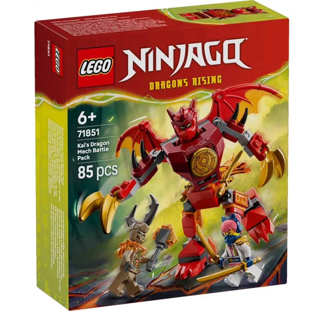 LEGO Ninjago Smok-mech Kaia – klocki konstrukcyjne dla dzieci