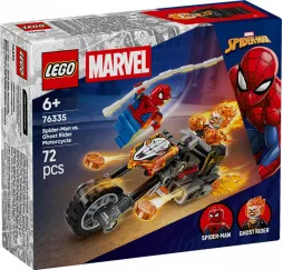 Spider-Man kontra Ghost Rider – LEGO klocki konstrukcyjne Marvel 6+