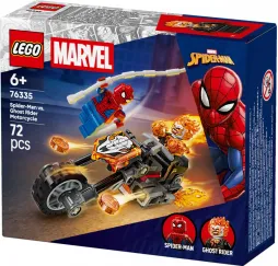 Spider-Man kontra Ghost Rider – LEGO klocki konstrukcyjne Marvel 6+