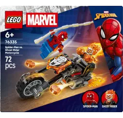 Spider-Man kontra Ghost Rider – LEGO klocki konstrukcyjne Marvel 6+