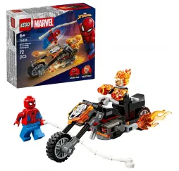 Spider-Man kontra Ghost Rider – LEGO klocki konstrukcyjne Marvel 6+