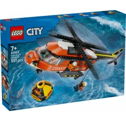 LEGO City Helikopter straży przybrzeżnej – klocki konstrukcyjne
