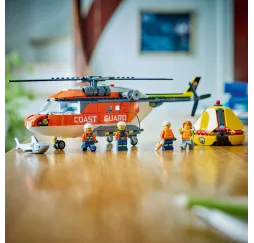 LEGO City Helikopter straży przybrzeżnej – klocki konstrukcyjne
