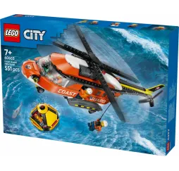 LEGO City Helikopter straży przybrzeżnej – klocki konstrukcyjne