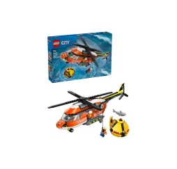 LEGO City Helikopter straży przybrzeżnej – klocki konstrukcyjne