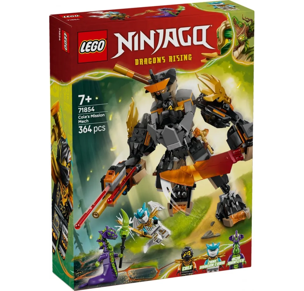 LEGO Ninjago Mech Colea i Zane – klocki konstrukcyjne 7+