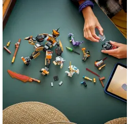 LEGO Ninjago Mech Colea i Zane – klocki konstrukcyjne 7+