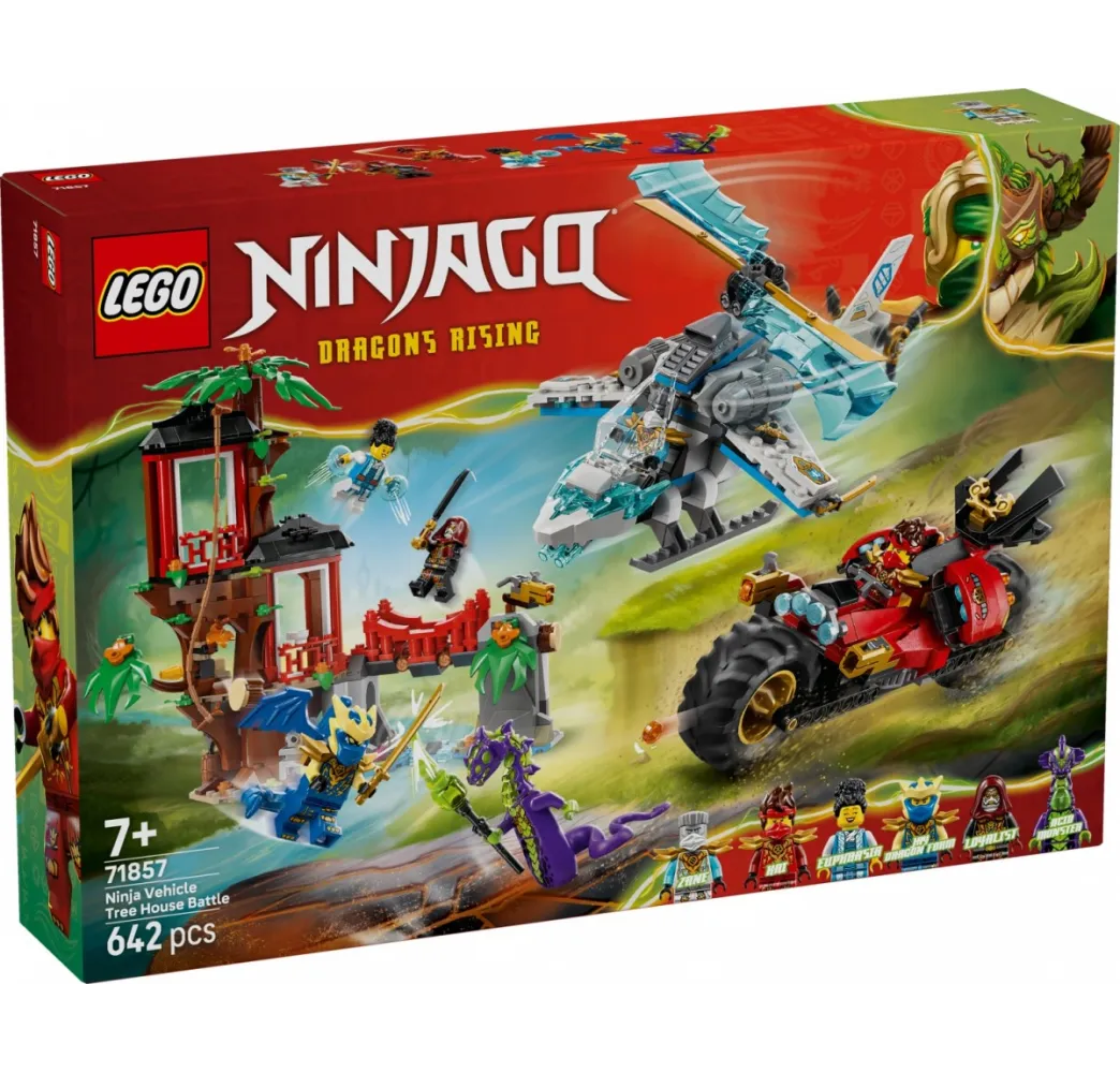 LEGO Ninjago Bitwa ninja domek na drzewie – klocki konstrukcyjne