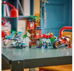 LEGO Ninjago Bitwa ninja domek na drzewie – klocki konstrukcyjne