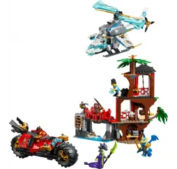 LEGO Ninjago Bitwa ninja domek na drzewie – klocki konstrukcyjne
