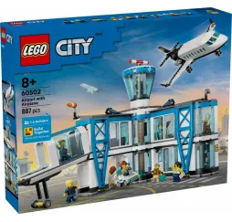 LEGO City Lotnisko z samolotem – klocki konstrukcyjne dla dzieci