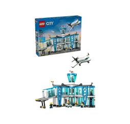 LEGO City Lotnisko z samolotem – klocki konstrukcyjne dla dzieci