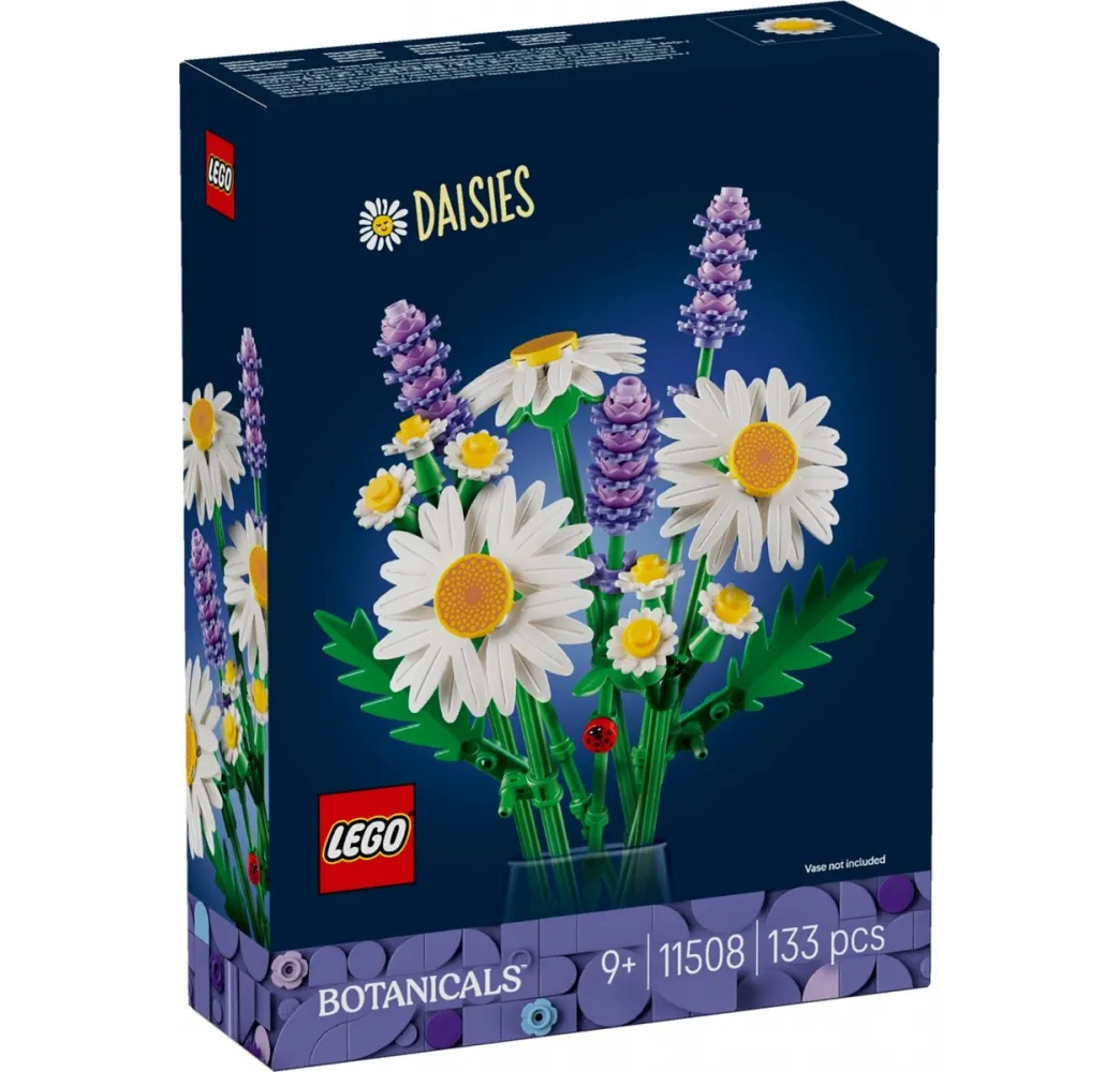 LEGO Botanicals Stokrotki – klocki konstrukcyjne dla dzieci 9+