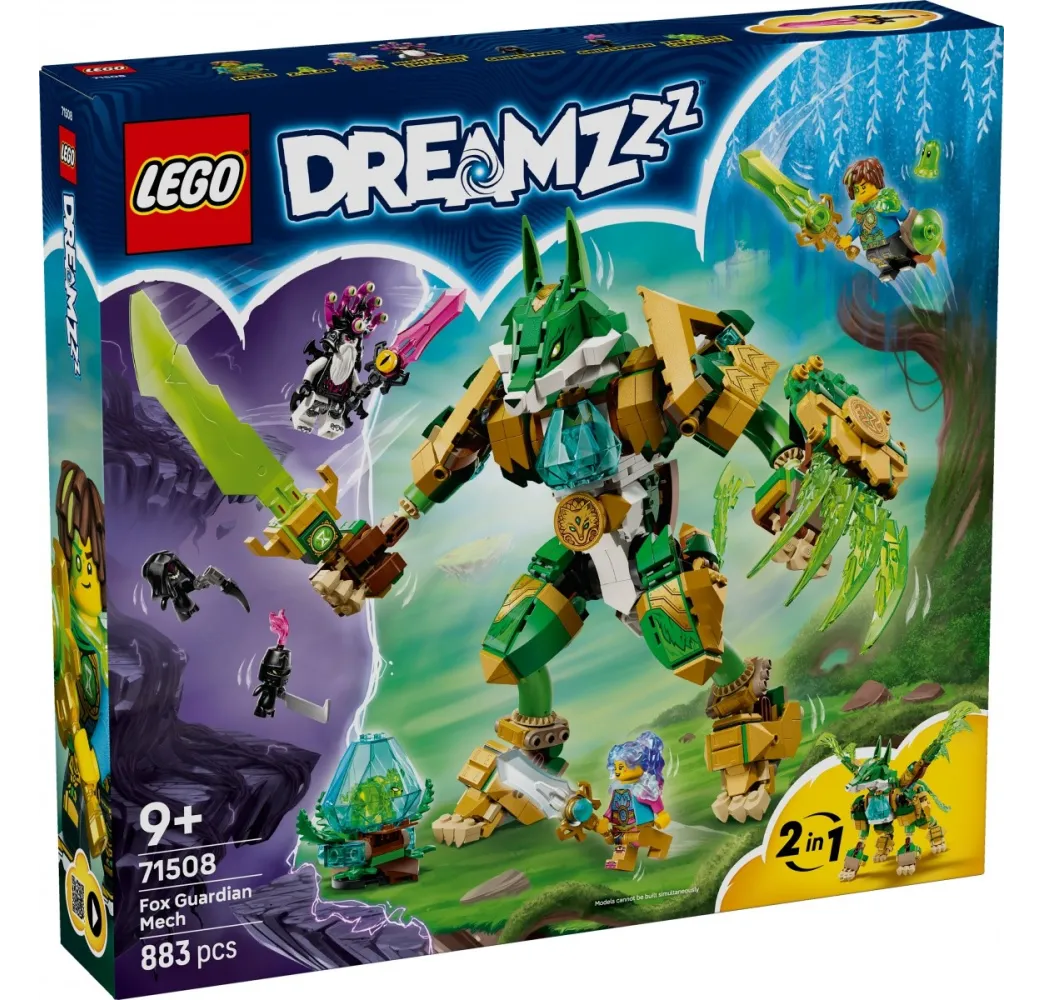 LEGO DREAMZzz Lisi mech-strażnik – klocki konstrukcyjne 9+