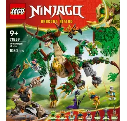 LEGO Ninjago Smok życia – klocki konstrukcyjne dla dzieci 9+