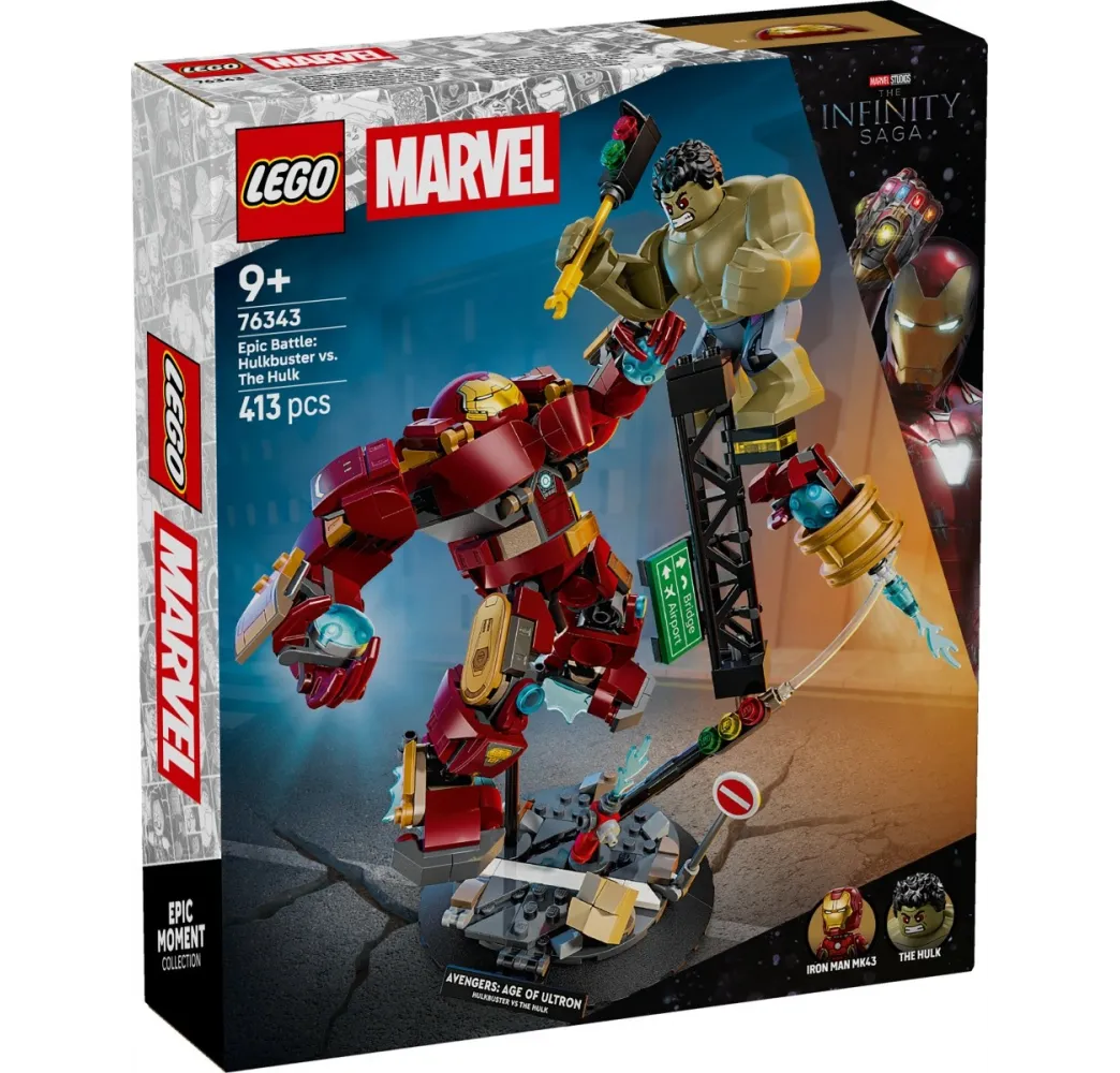 LEGO Super Heroes Hulkbuster kontra Hulk – klocki konstrukcyjne