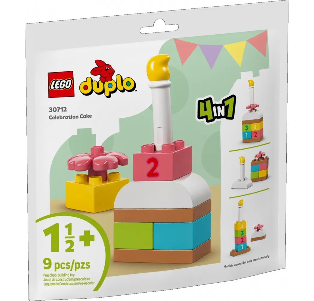 LEGO DUPLO Tort – klocki edukacyjne dla malucha