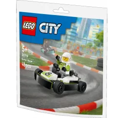 LEGO City Gokart wyścigowy – klocki konstrukcyjne dla dzieci