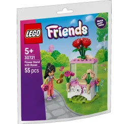LEGO Friends Kwiatowe stoisko z różami – klocki konstrukcyjne