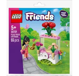 LEGO Friends Kwiatowe stoisko z różami – klocki konstrukcyjne