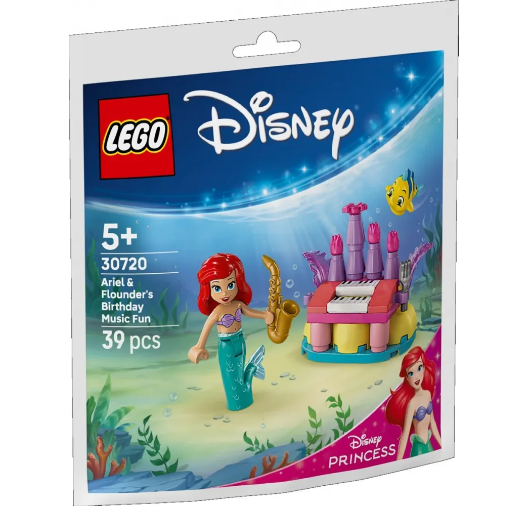 Urodzinowa potańcówka Arielki LEGO Disney – klocki dla dziewczynek