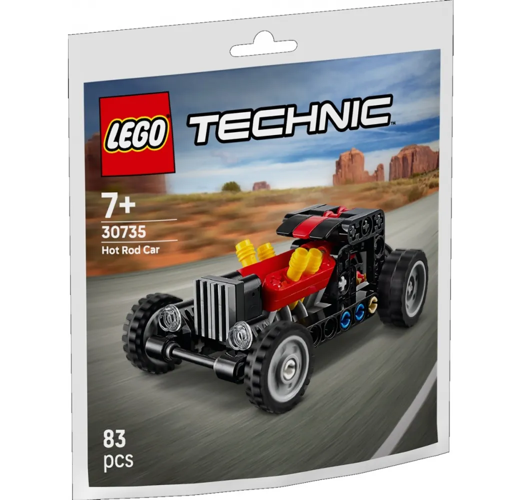 LEGO Technic Hot Rod – klocki konstrukcyjne dla chłopców 7+