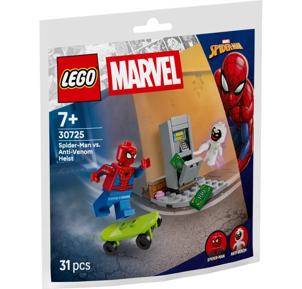 Spider-Man vs. Anti-Venom – klocki LEGO Marvel dla dzieci 7+