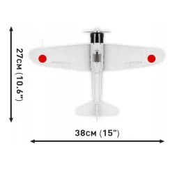 Cobi Klocki Mitsubishi A6M2 Zero-Sen