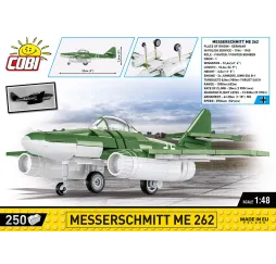 Cobi Klocki Messerschmitt Me262 Historical Collection 250 elementów nr kat. 5881