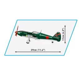 Cobi Klocki Historical Collection WWII KAWASAKI KI-61-I HIEN (TONY) 324K