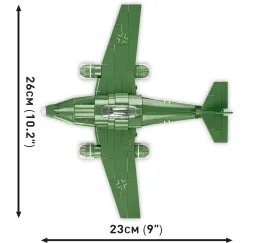 Cobi Klocki Messerschmitt Me262 Historical Collection 250 elementów nr kat. 5881